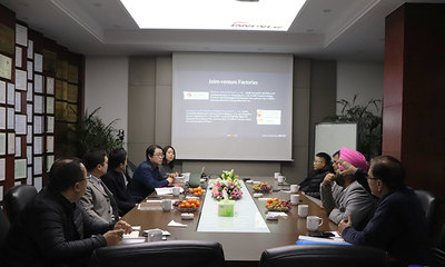 先鋒電子與印度國(guó)家燃?xì)夤竞献魃虅?wù)洽談翻譯服務(wù)